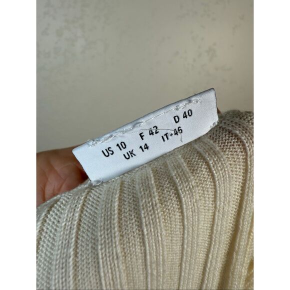 Akris Punto Wool Ribbed Color Block Top - Picture 5 of 5